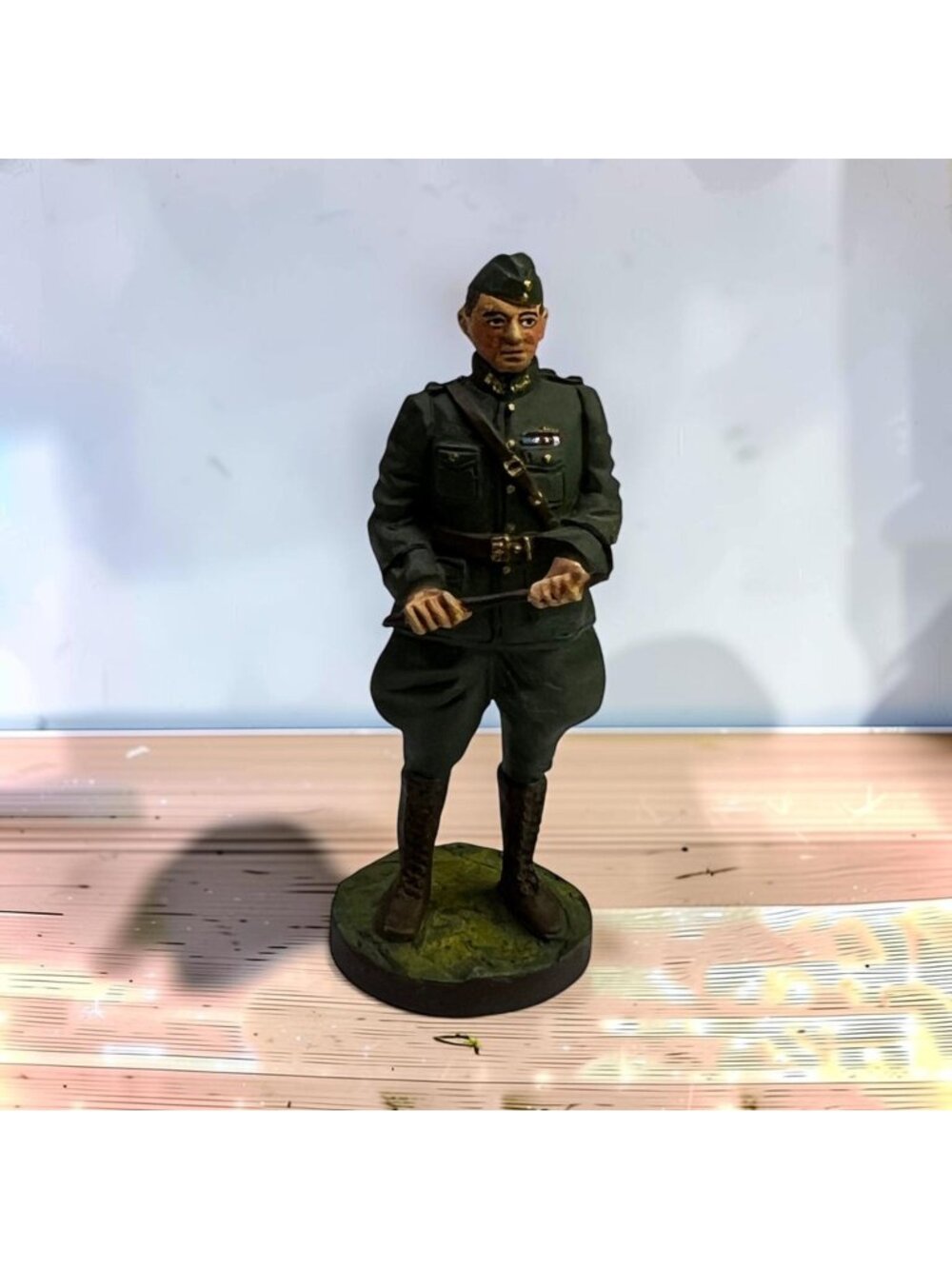 WWI 94th Pursuit Squadron 1918 Miniature Metal Figurine AMHS Vintage 1983